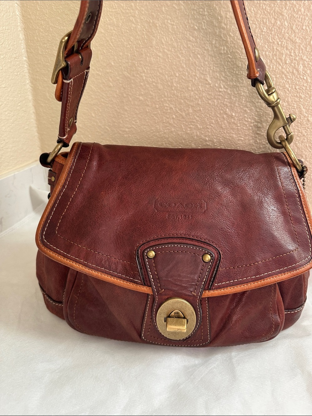 Coach Legacy Anniversary Vintage Ali Leather Bag Y2K - Picture 2 of 16